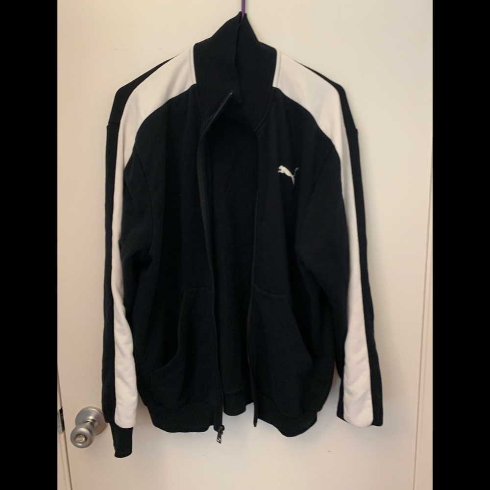 Puma zip up sweatshirt